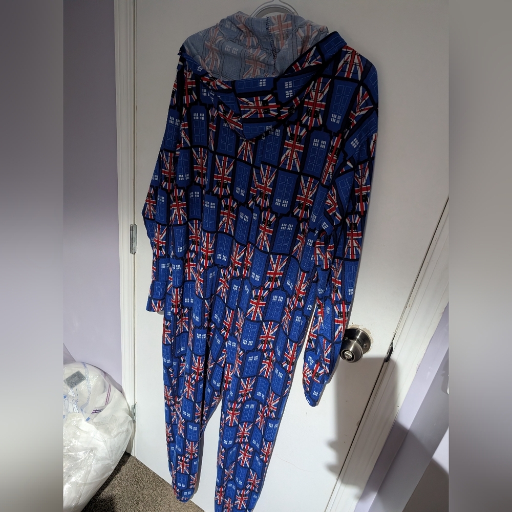 XL Doctor Who Onesie Pajamas